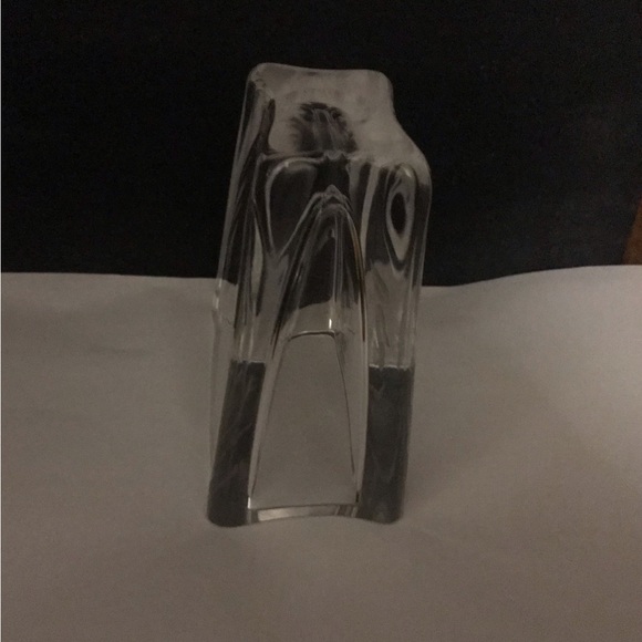 Vintage Skrufs Glasbruk Girl Praying Stars Vase - Picture 6 of 16